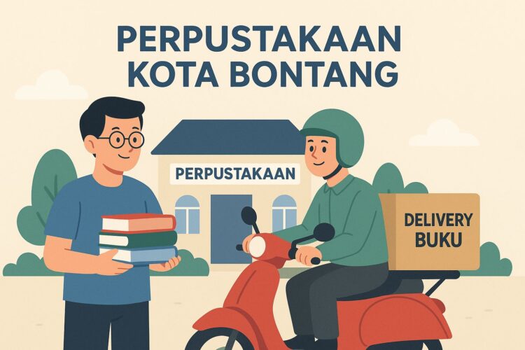 Buku Datang ke Rumah: DPK Bontang Hadirkan Layanan “Dikta”, Inovasi Literasi Tanpa Batas Jarak