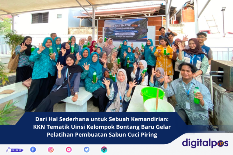 Dari Hal Sederhana untuk Sebuah Kemandirian KKN Tematik Uinsi Kelompok Bontang Baru Gelar Pelatihan Pembuatan Sabun Cuci Piring (1)