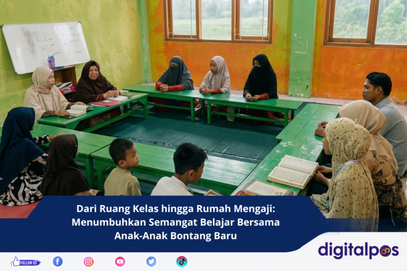 Dari Ruang Kelas hingga Rumah Mengaji Menumbuhkan Semangat Belajar Bersama Anak-Anak Bontang Baru (1)