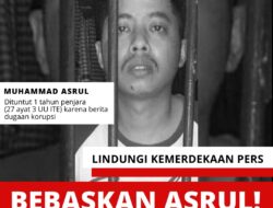 AJI Makassar Minta Majelis Hakim Putuskan Asrul Tidak Bersalah dan Bebaskan dari Semua Tuduhan
