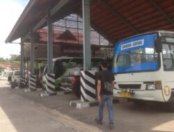 Jelang Lebaran, Terminal Bus di Bontang Masih Sepi Penumpang