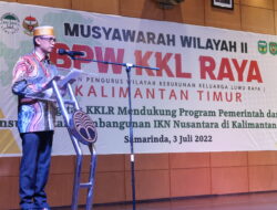 A. Muzakkir Hidayat Terpilih Secara Aklamasi Jadi Ketua KKLR Kaltim Periode 2022-2027
