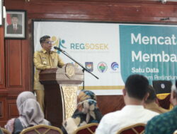 Dukung Satu Data Indonesia, Wali Kota Bontang Hadiri Rakor Regsosek