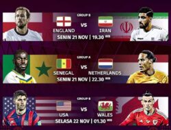Jangan Sampai Ketinggalan, Berikut Jadwal Pertandingan Piala Dunia 2022 Hari Ini