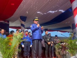 Gubernur Isran Pimpin Upacara HUT Damkar ke-104 di Bontang