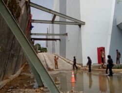 Tembok Pembatas Area Luar BCM Miring, Dewan Tanyakan Uji Kelayakan Gedung