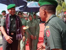 Sambangi Bontang, Danrem 091 ASN Minta Sinergitas TNI-Polri Dijaga