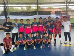 Tim Letta Futsalers Juara AAFI U-16 Regional Bontang