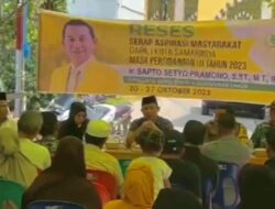Anggota DPRD Kaltim Sapto Setyo Pramono Serap Aspirasi Masyarakat Loa Bakung