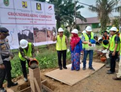 Bupati Kutim Hadiri Ground Breaking Pembangunan Infrastruktur di Ranpul
