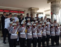 Membanggakan, Murid SDN 001 Sangatta Utara Tampil Baris-Berbaris di Hari Pahlawan