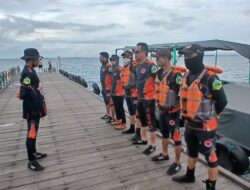 Cuaca mendung, BPBD Pantau Wisatawan di Beras Basah