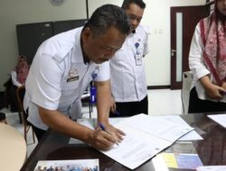 DPK Bontang Dampingi Pemusnahan Arsip di Inspektorat Daerah