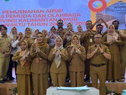 Pemusnahan Arsip dan Penguatan Digitalisasi, Dispora Kaltim Terus Berbenah