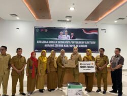 Dispora Kaltim Rangkaian Penyerahan Bantuan Laptop ke Karang Taruna se-Kaltim