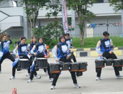 Tim Marching Band Dispora Kaltim Berlaga di Kejuaraan Piala Raja