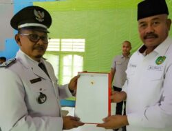 Pelantikan PJ Kades Makarti di Kecamatan Marangkayu: Aris Bintoro Resmi Pimpin Sementara