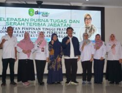 Tongkat Estafet Diserahkan, Dinas Perpustakaan Kukar Sambut Semangat Baru di Bawah Kepemimpinan Rinda Desianti