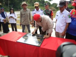 Bupati Kukar Resmikan Embung Maluhu Tenggarong untuk Solusi Kebutuhan Irigasi Pertanian