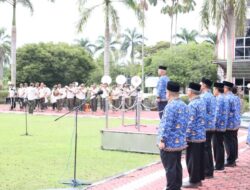 Akhmad Taufik Pimpin Upacara Hari Otonomi Daerah Ke-29 di Tenggarong Kukar