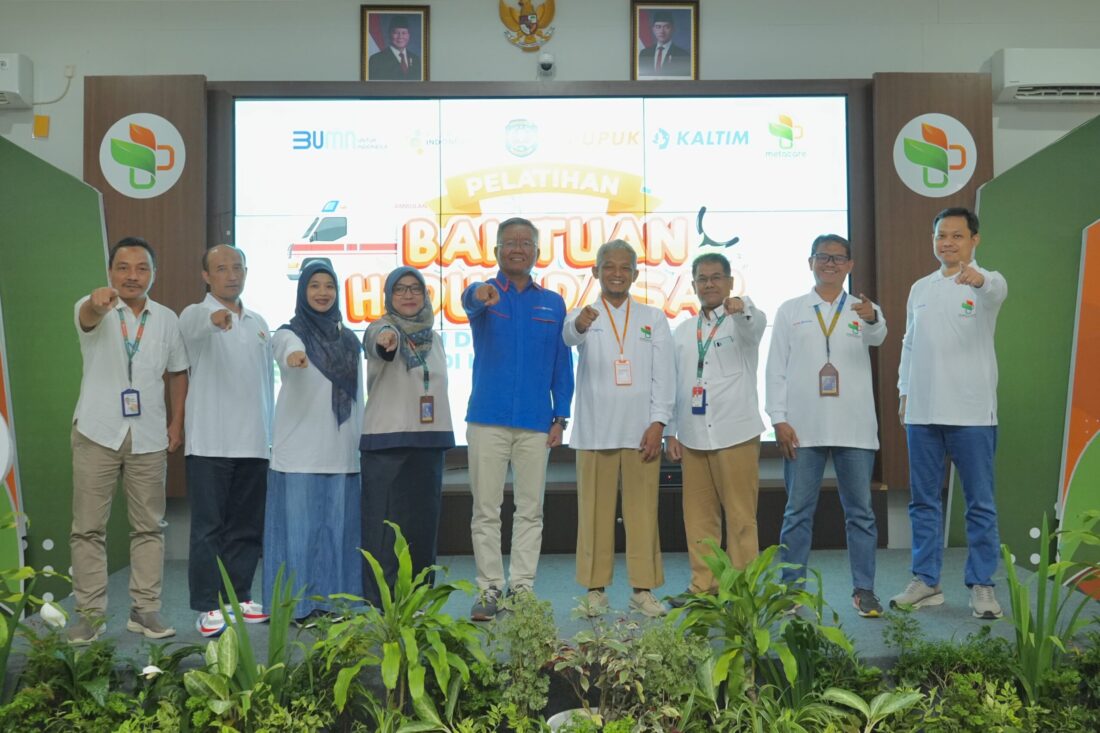 Perkuat Sistem Kesehatan Masyarakat, Pupuk Kaltim Latih Driver Ambulans Bontang Keterampilan BHD