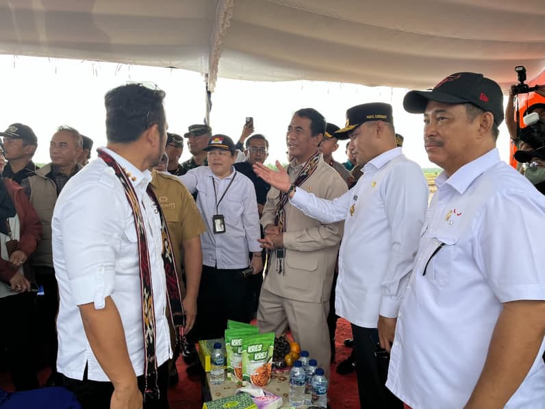 DPRD Kaltim Dampingi Mentan Kunjungi PPU, Dorong Optimalisasi Lahan Pertanian