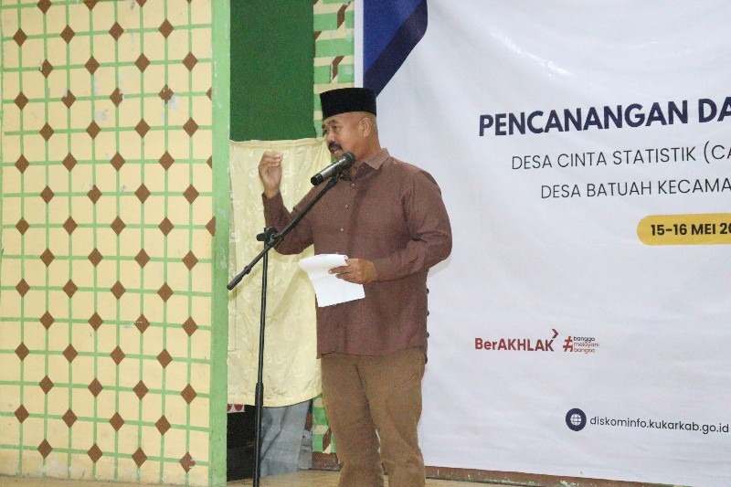 Pencanangan Program Desa Cantik di Desa Batuah Kukar Wujudkan Tata Kelola Berbasis Data