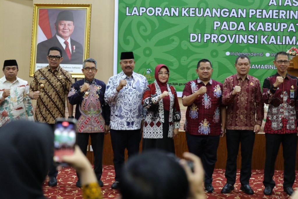 Pemkab Kukar di Kecamatan Tenggarong Raih Opini WTP dari BPK Ketujuh Kalinya