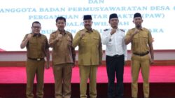 Bupati Kukar Lantik Pj Kades Long Beleh Modang dan PAW Anggota BPD