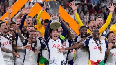 Menang Dengan Satu Tembakan Tepat Sasaran, Tottenham Raih Gelar Liga Europa Secara Dramatis!