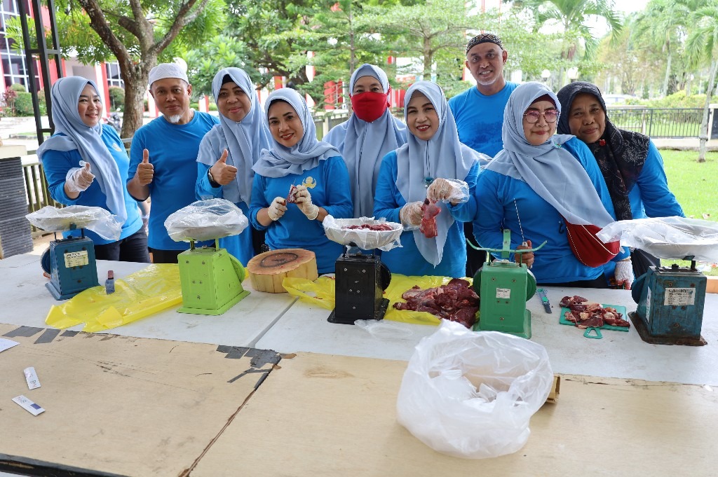 Korpri Kukar Sembelih Tiga Ekor Sapi Kurban di Tenggarong untuk Idul Adha 1446 Hijriah
