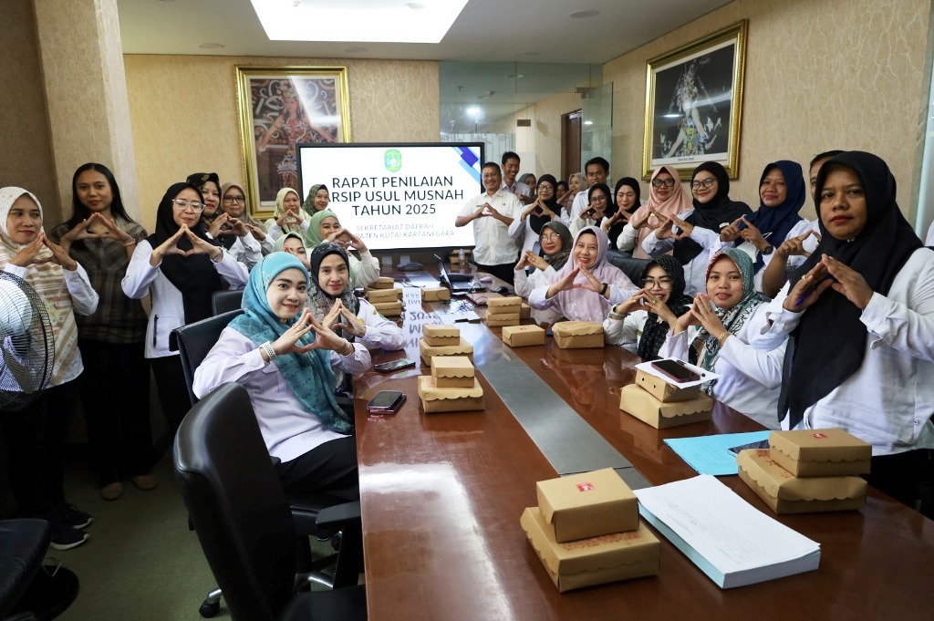 Pemkab Kukar Tegaskan Komitmen Tata Kelola Modern, Dafip Haryanto Buka Rapat Penilaian Arsip Usul Musnah 2025