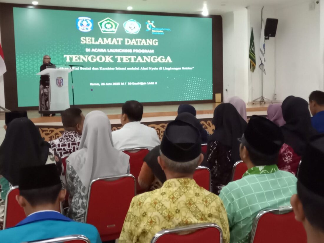 MAN Bontang Luncurkan Gerakan “Tengok Tetangga”, Bangkitkan Empati di Tengah Arus Individualisme