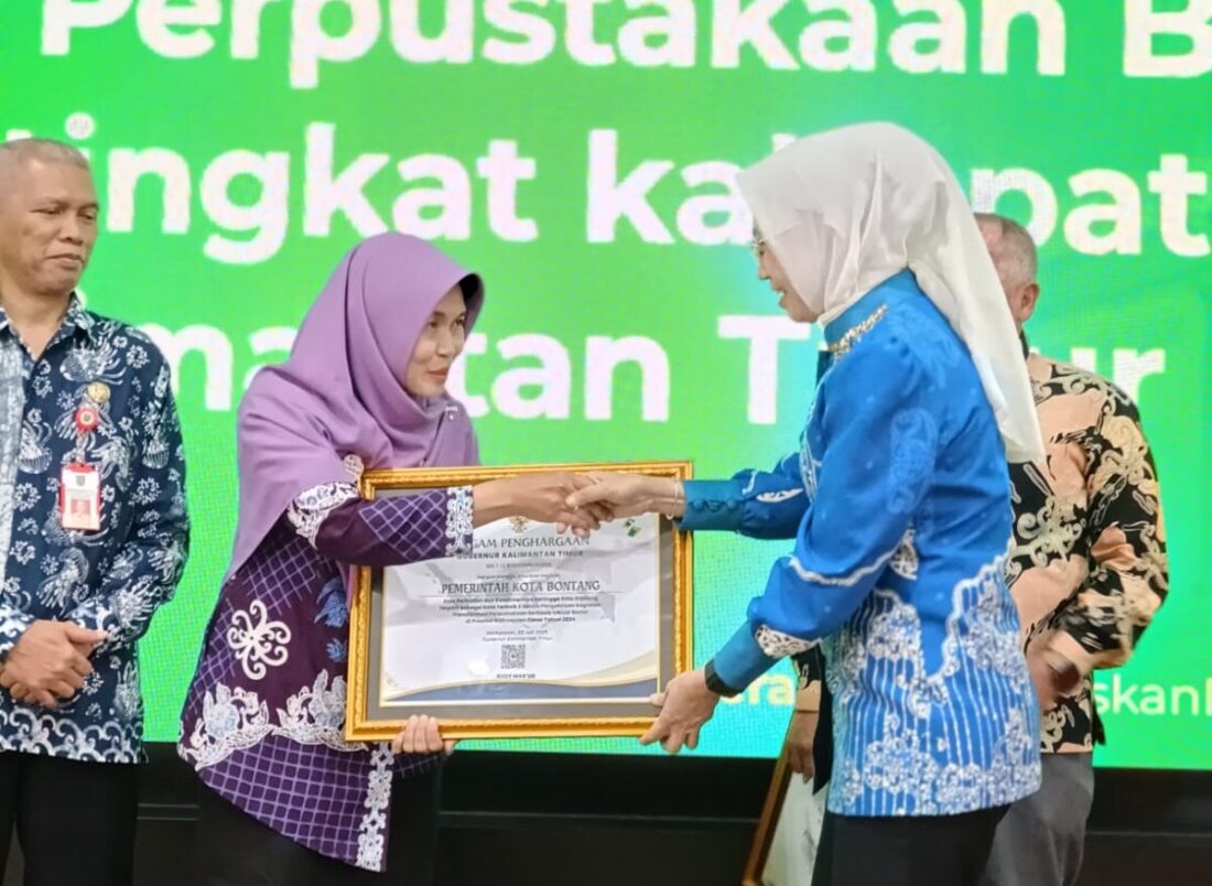 DPK Bontang Raih Penghargaan TPBIS Terbaik II se-Kaltim, Dorong Literasi Inklusif dan Pemberdayaan Masyarakat