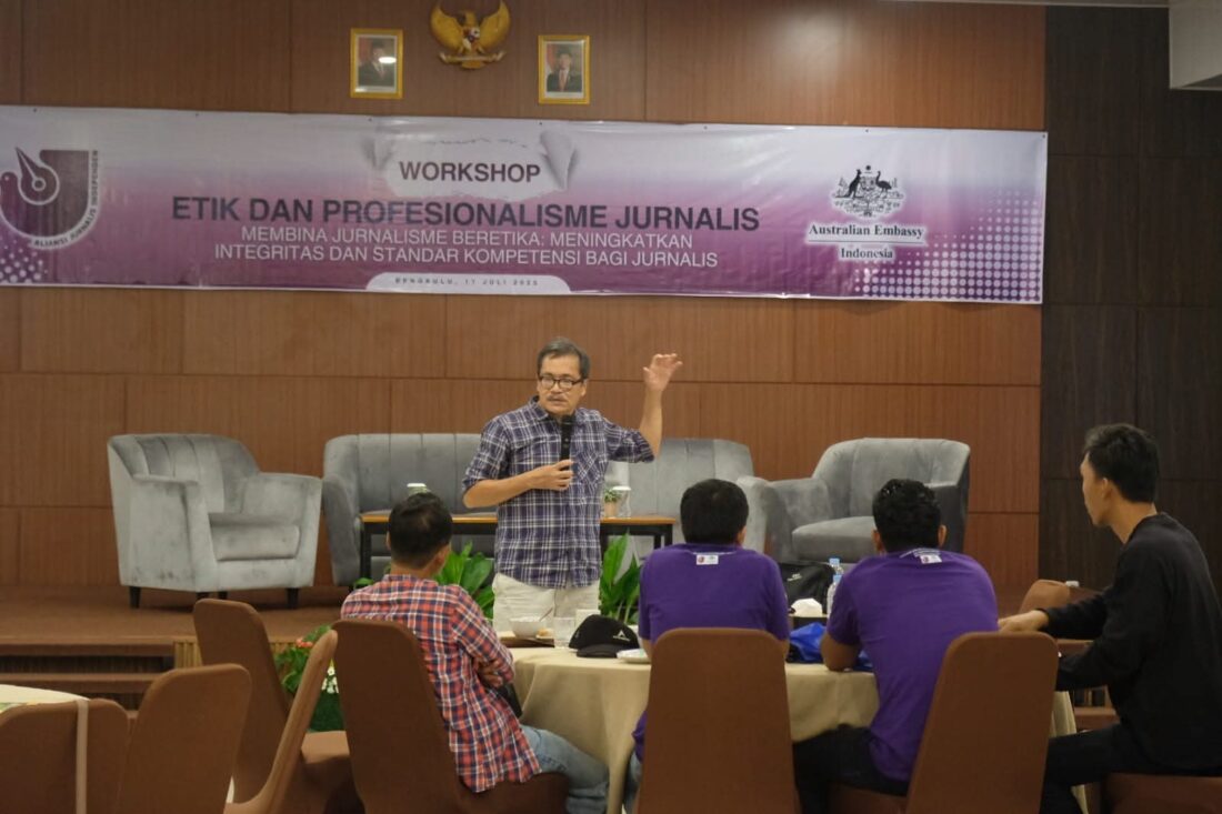 AJI Gelar Workshop Etik dan Profesionalisme Jurnalis