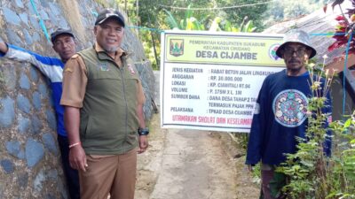 Rabat Beton Permudah Mobilitas Warga, Pemerintah Desa Cijambe Libatkan Masyarakat dalam Pembangunan