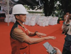 Tradisi Tempong Tawar Iringi Awal Pembangunan Jembatan Baru Tenggarong