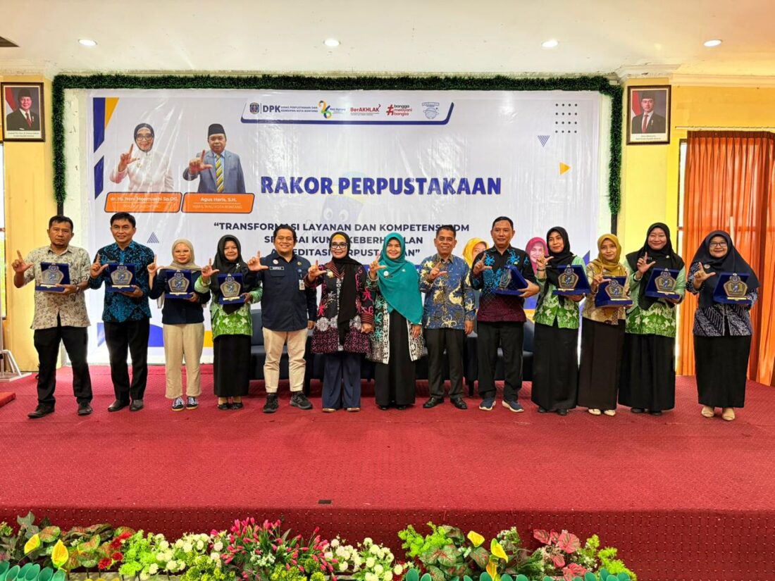 Rakor Perpustakaan Bontang Dorong Transformasi dan Peningkatan SDM Pustakawan