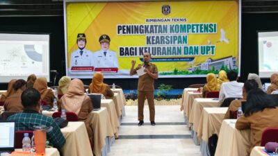 DPK Bontang Dorong Budaya Tertib Arsip Lewat Bimtek Kearsipan 2025