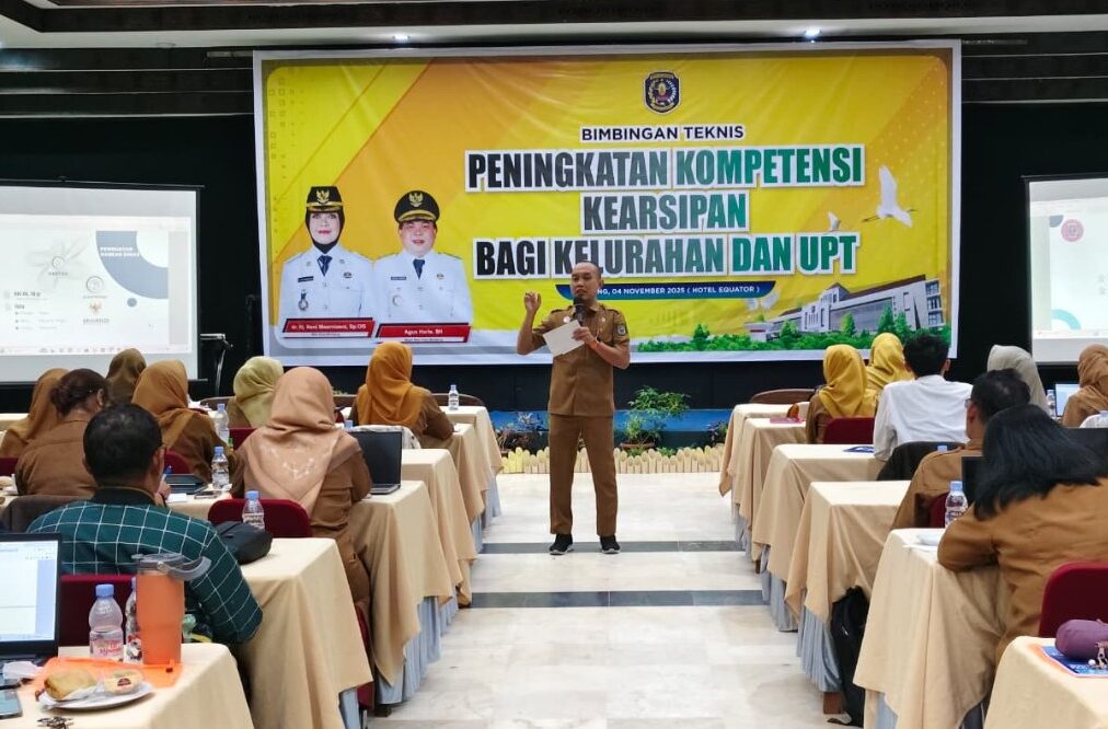 DPK Bontang Dorong Budaya Tertib Arsip Lewat Bimtek Kearsipan 2025