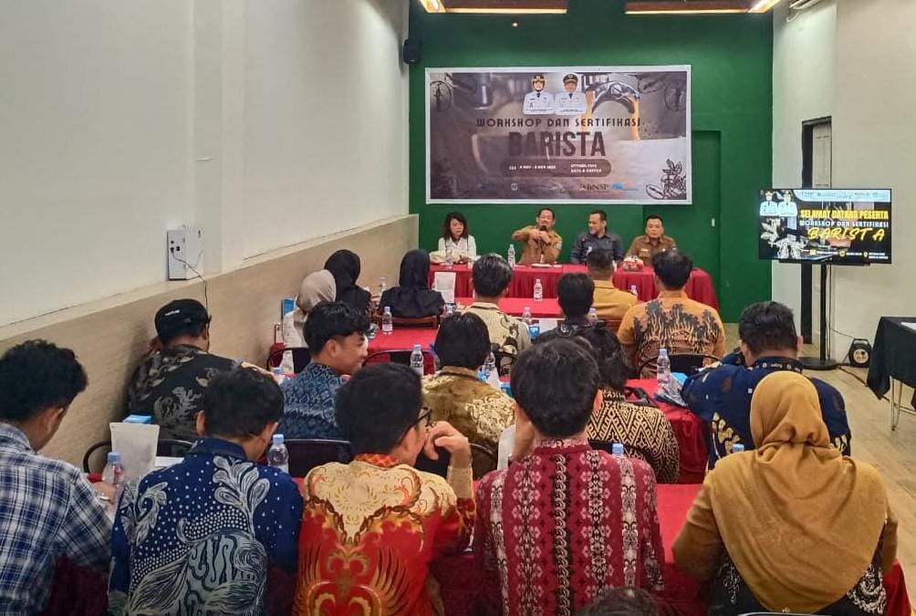 Pemkot Bontang Dorong Generasi Muda Jadi Barista Profesional, Wujudkan SDM Unggul dan Kreatif