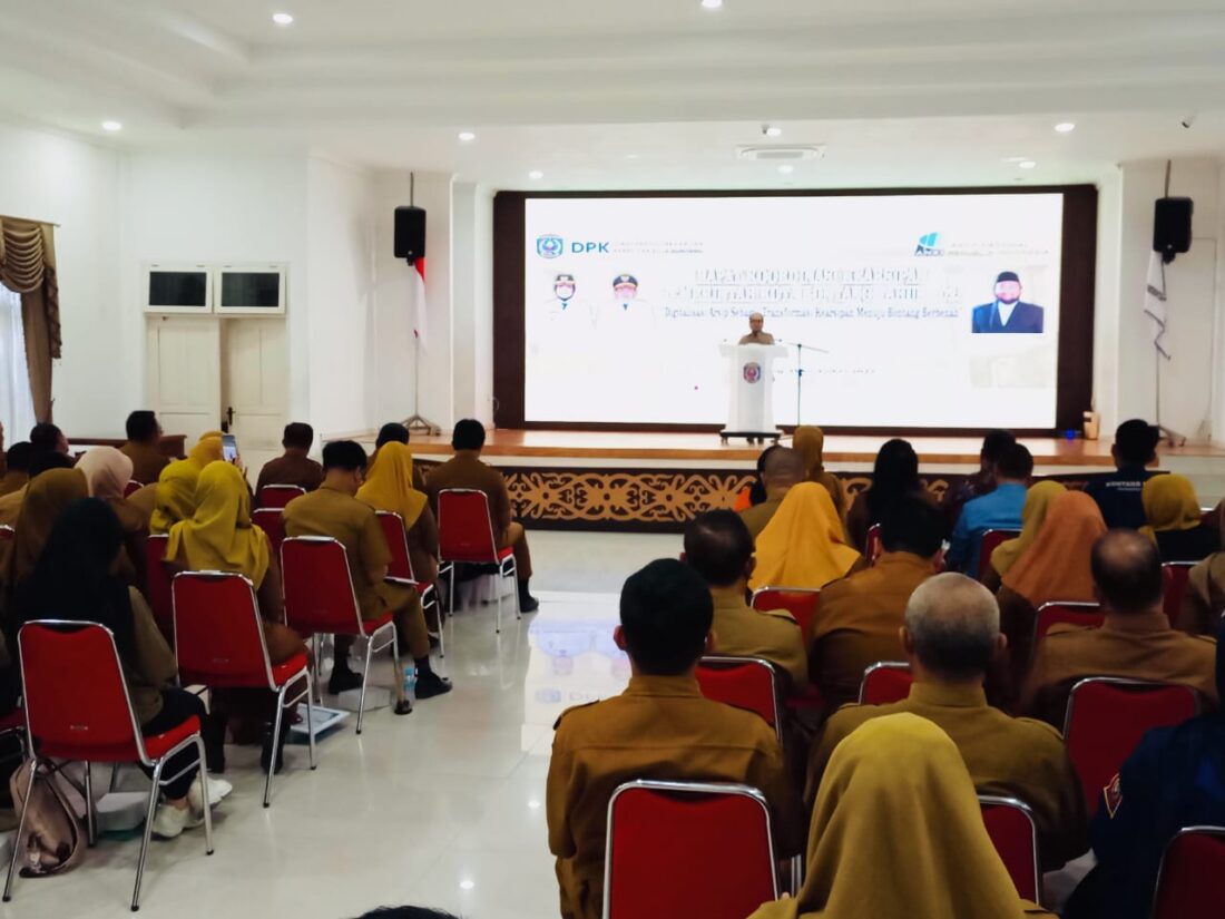 Wujudkan Tertib Arsip dan Digitalisasi Pemerintahan, DPK Bontang Gelar Rakor Kearsipan