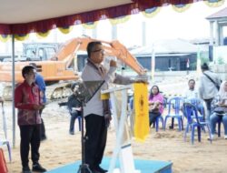 Peletakan Batu Pertama GT Jemaat Prima Sangatta, Bupati Kutim Tegaskan Kerukunan sebagai Fondasi Pembangunan