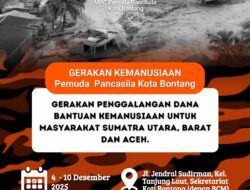 MPC Pemuda Pancasila Buka Donasi untuk Korban Banjir Bandang dan Longsor di Sumatra