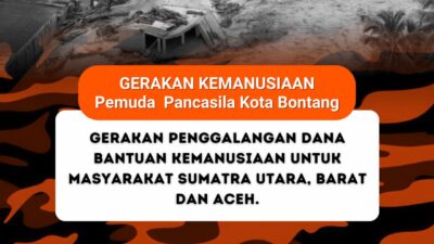 MPC Pemuda Pancasila Buka Donasi untuk Korban Banjir Bandang dan Longsor di Sumatra