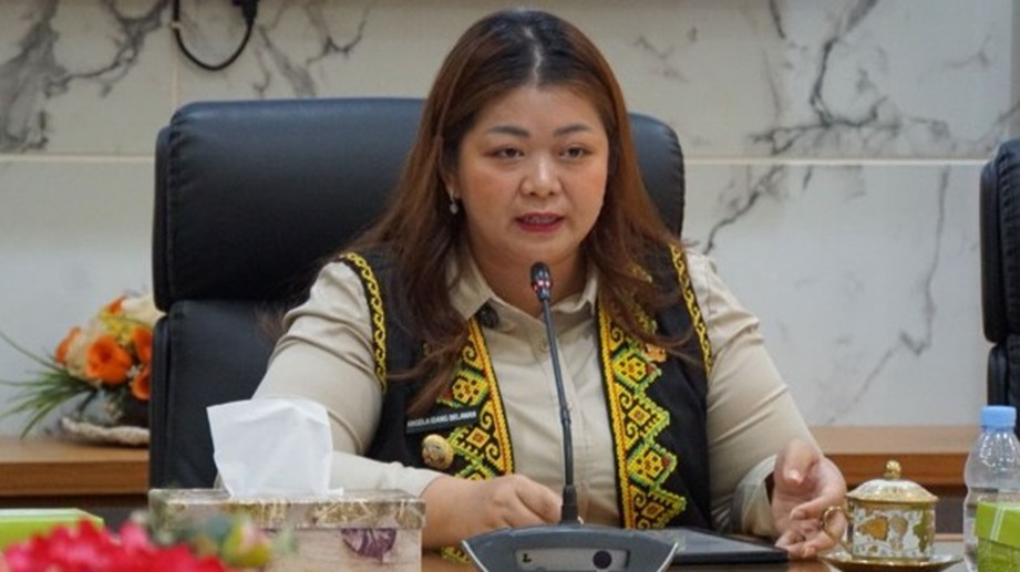 Bupati Mahakam Ulu Angela Idang Belawan. (ist)