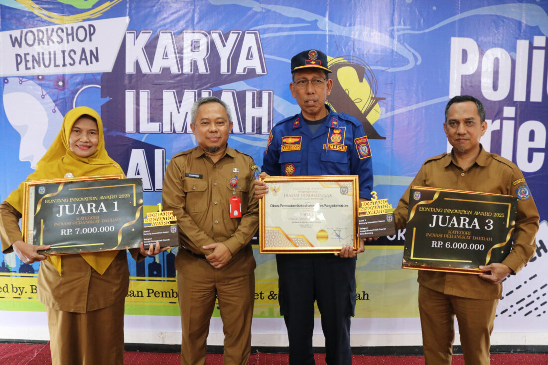 JELITA Raih Juara 1 di Bontang Innovation Award 2025, DPK Bontang Mantapkan Langkah Majukan Literasi Kota