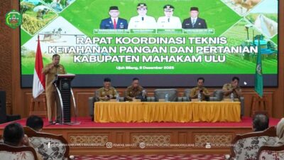Suasana apat Koordinasi Teknis Ketahanan Pangan dan Pertanian Mahulu Tahun 2025. (ist)