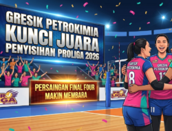 Gresik Petrokimia Kunci Juara Penyisihan Proliga 2026, Persaingan Final Four Makin Membara
