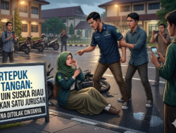 Cinta Bertepuk Sebelah Tangan Berujung Tragis, Mahasiswi UIN Suska Riau Dibacok Rekan Satu Jurusan